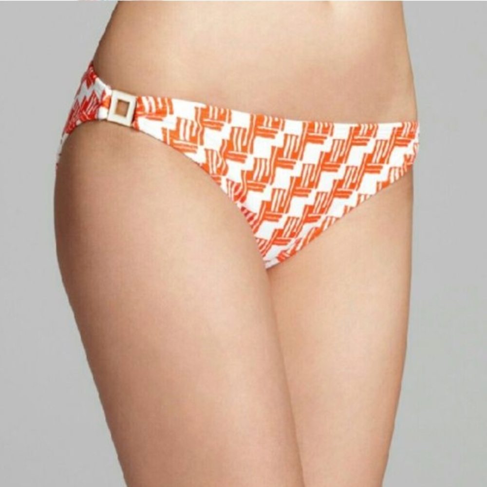 Shoshanna Zulu Print Bikini Bottom Brief Beach Swim